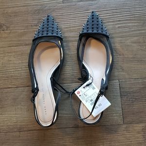 Zara Cap Toe Pumps